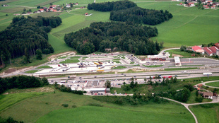 Motorway A8, Station and Rest Area Hochfelln-North