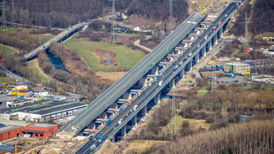 Motorway A45, Lennetal Viaduct